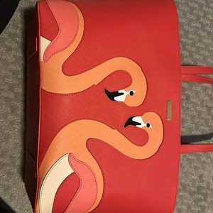Kate spade flamingo tote